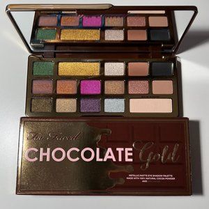 Too Faced Chocolate Gold Metallic/Matte Eye Shadow Palette